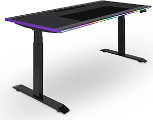 Cooler Master CMI-GD160-PRAE1-US ARGB Height-Adjustable Gaming Desk