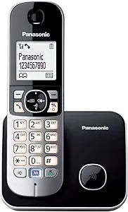 Panasonic KX-TG6811GB Black DECT Cordless Phone — main product image
