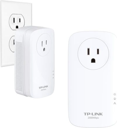 TP-Link TL-PA9020P KIT AV2000 Gigabit Powerline Adapter Renewed