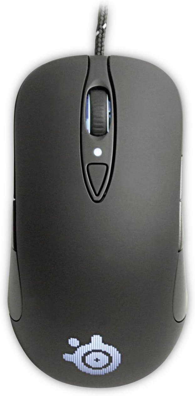 SteelSeries 62155 Sensei RAW Rubberized Black Gaming Mouse — main product image