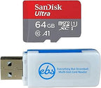 SanDisk SDSQUAR-064G-GN6MN 64GB Micro SDXC Card Bundle