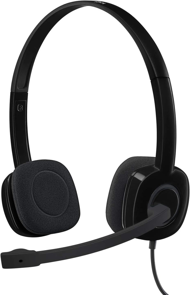 Logitech 981-000587 H151 Wired Stereo Headset — main product image