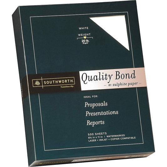 Panasonic 31-620-10 Southworth Quality Bond Paper White