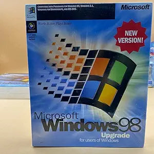 Microsoft Windows 98 Retail Upgrade - First Edition