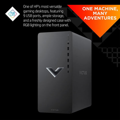HP 15L Victus Gaming Desktop Ryzen 7 2TB SSD 32GB RAM RX 6600XT