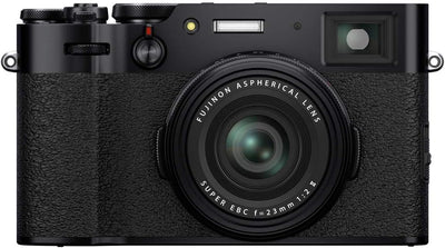 Fujifilm 16643000 X100V Black Digital Camera - 26.1MP, 4K Video