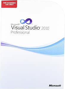 Microsoft C5E-00525 Visual Studio Pro 2010 Academic DVD