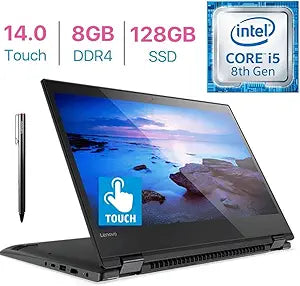 Lenovo Flex 5 14" Touch Laptop i5 8GB 128GB SSD Renewed