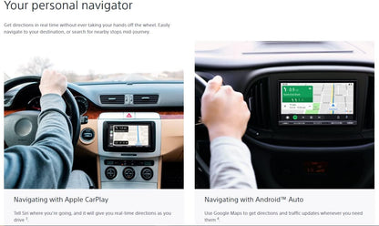 Sony XAV-AX5600 CarPlay Multimedia Receiver Bundle