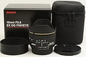 Sigma 476306 15mm f/2.8 EX Fisheye Lens for Nikon SLR