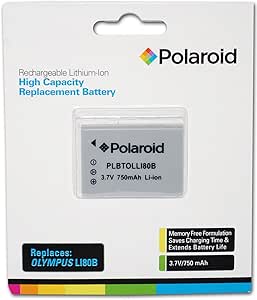 Polaroid PLBTOLLI80B Olympus LI80B - Replacement Battery