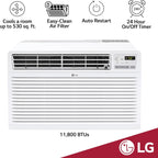 LG LT12124CNR 11,800 BTU Through The Wall AC