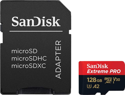 SanDisk SDSQXCD-128G-GN6MA Extreme Pro 128GB MicroSDXC