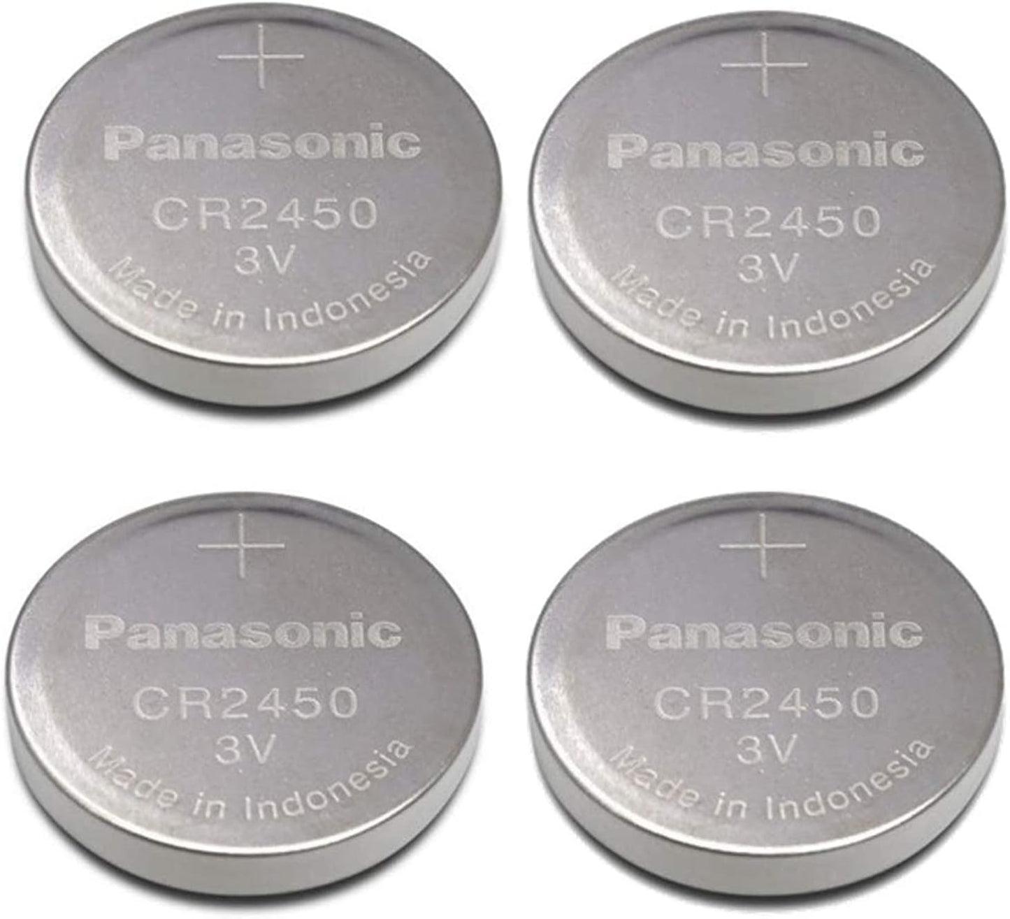 Panasonic CR2450 Lithium 3V Battery 4-Pack