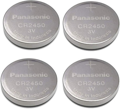 Panasonic CR2450 Lithium 3V Battery 4-Pack
