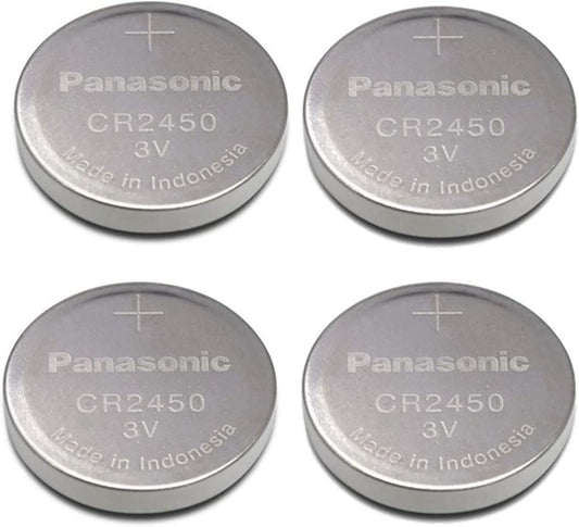 Panasonic CR2450 Lithium 3V Battery 4-Pack