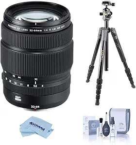 Fujifilm 32-64mm f/4 GF Lens Tripod Bundle