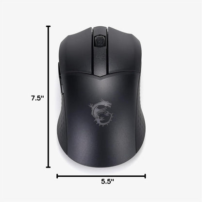 MSI CLUTCH GM41 Lightweight Wireless Gaming Mouse - RGB
