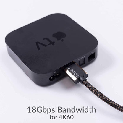 Sony KD50X80J 50" 4K HDR Smart TV with Austere HDMI Cable