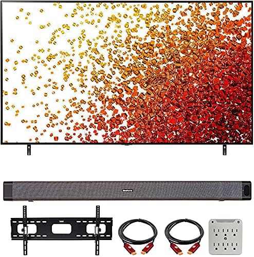 LG 43NANO75UPA 43-Inch 4K NanoCell TV Bundle
