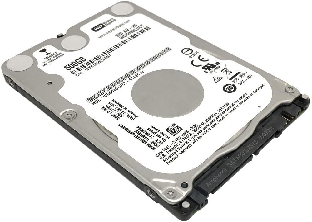 Western Digital WD5000LUCT 500GB 2.5" SATA HDD