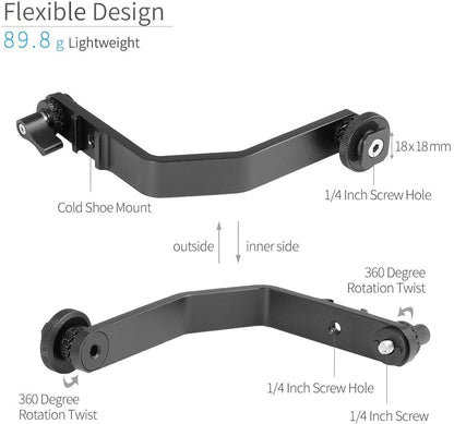FEELWORLD FEELWORLD LUT7S Monitor Tilt Arm: DSLR Rig Mount