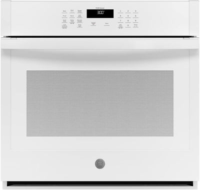 GE JTS3000DNWW 30-Inch White Electric Wall Oven