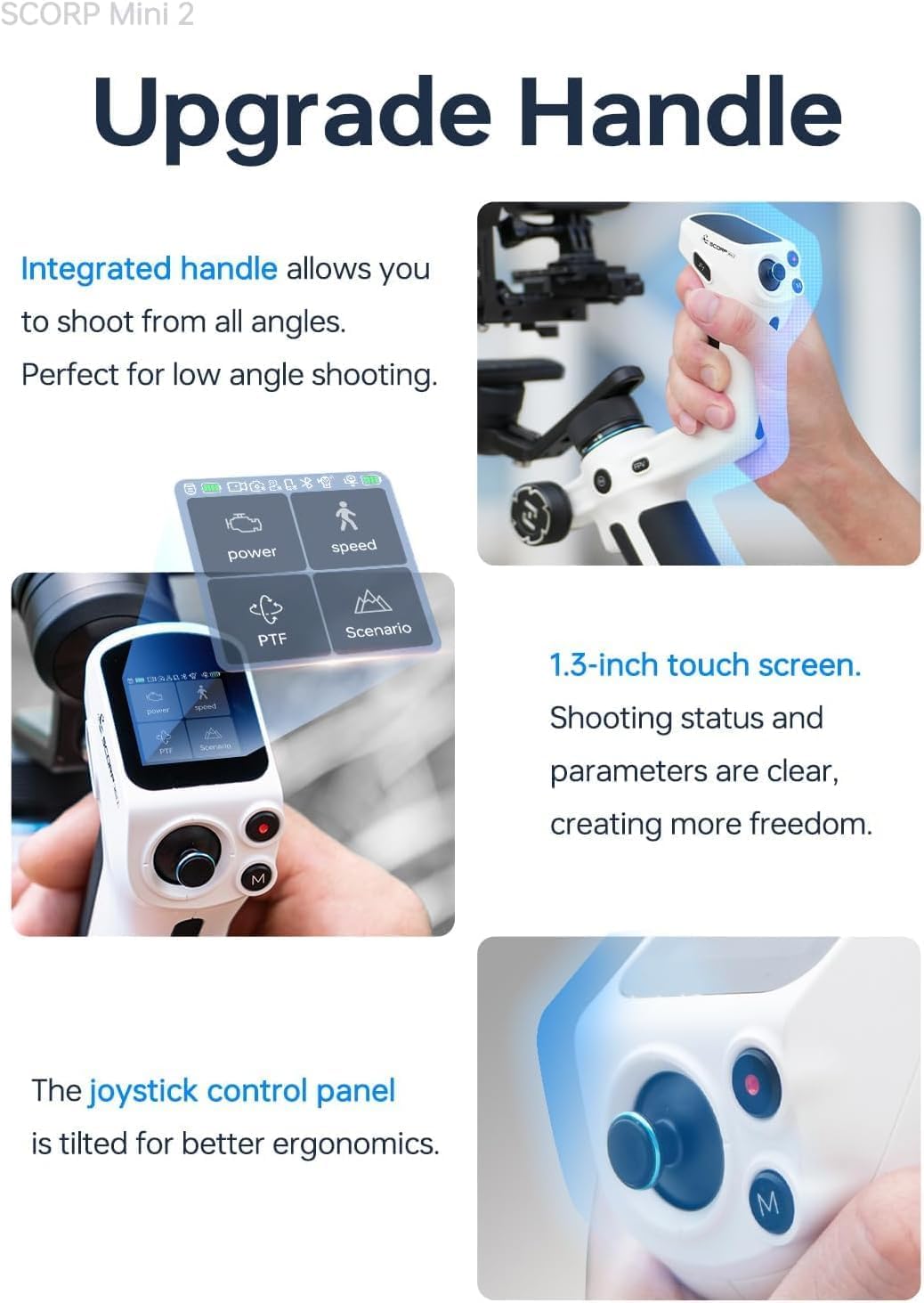 FeiyuTech SCORP Mini 2 AI Gimbal Stabilizer