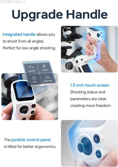 FeiyuTech SCORP Mini 2 AI Gimbal Stabilizer