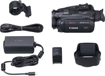 Canon 5734C002 VIXIA HF G70 4K UHD Camcorder - 20x Optical Zoom
