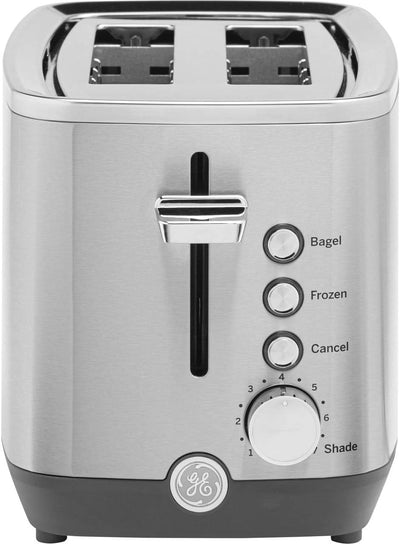 GE G9TMA2SSPSS 2-Slice Stainless Steel Toaster Wide Slots