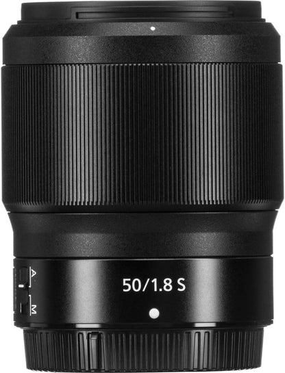Nikon 20083 NIKKOR Z 50mm f/1.8 S Lens Bundle