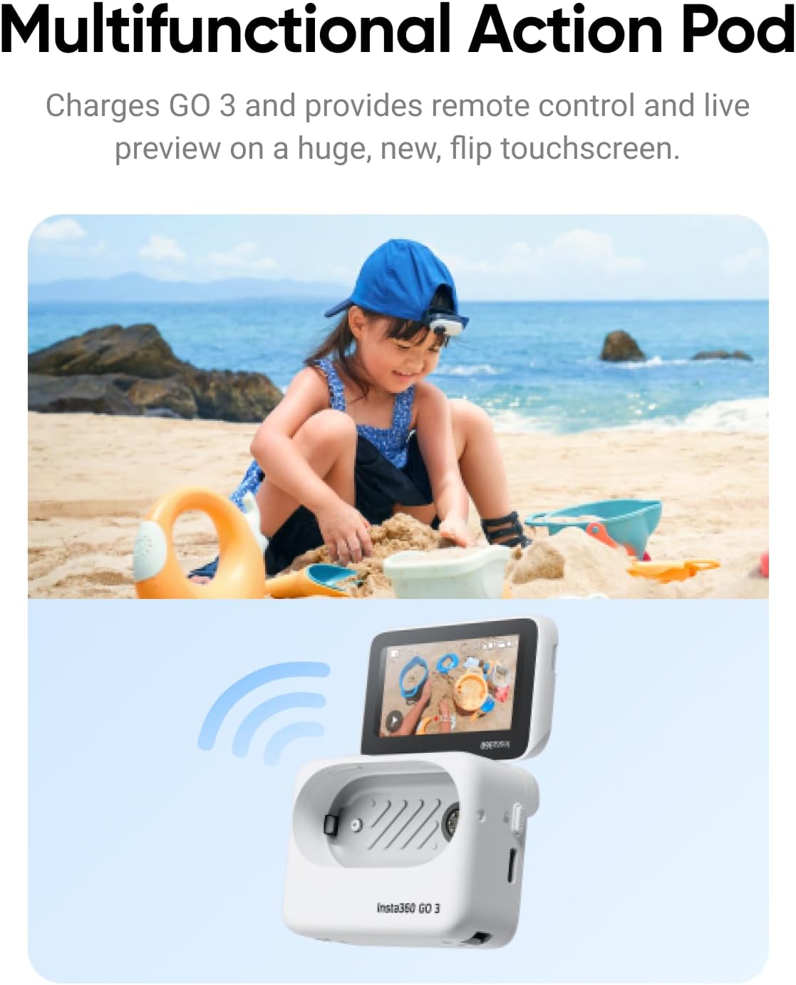 Insta360 GO 3 64GB Mini Action Camera