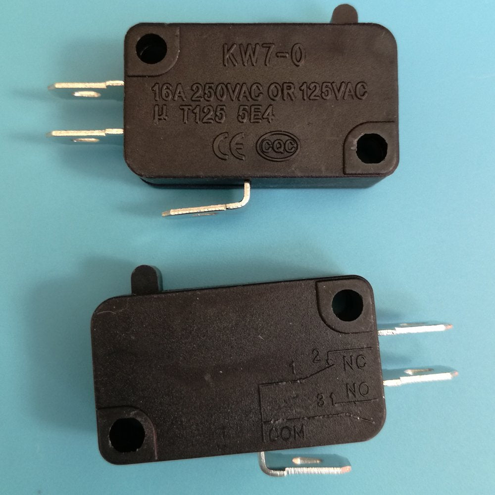 LG KW7-0 Microswitches 16A 3-Pin - 10 Pack