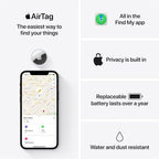 Apple MX542LL/A AirTag 4 Pack Tracker