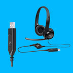 Logitech 5582666792 H390 USB Headset Noise-Canceling Microphone