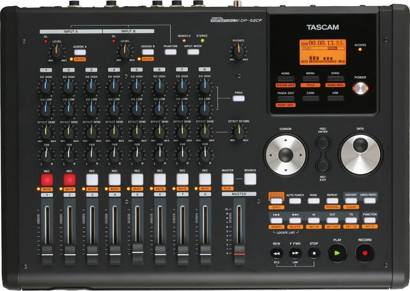 Tascam DP02 Digital Portastudio 8-Track Recorder — main product image