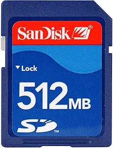 SanDisk SDSDB-512-A10/A11 512MB SD Memory Card: Secure Digital — main product image