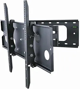 Monoprice 108586 - Adjustable Tilting/Swiveling Wall Mount - 32-60 inch, 125Lbs Max