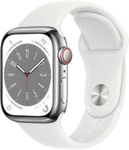 Apple MNV83LL/A-cr Watch Series 8 GPS + Cellular 41mm (Renewed)