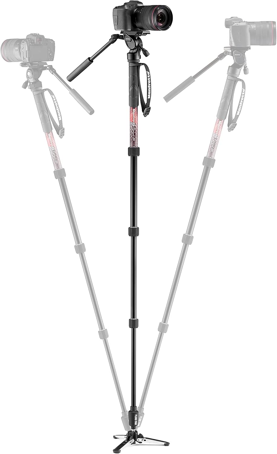 Manfrotto MVMELMIIA4LIVE Element MII Video Monopod Kit
