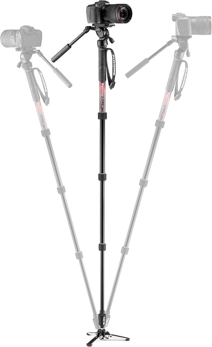 Manfrotto MVMELMIIA4LIVE Element MII Video Monopod Kit