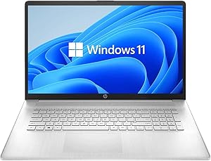HP Notebook 17, 17.3" HD, i3, 16GB RAM, 512GB SSD