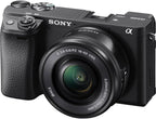 Sony ILCE-6400L/B a6400 16-50mm Lens Bundle