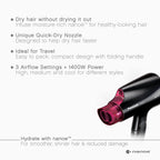 Panasonic EH-NA27-K nanoe Compact Travel Hair Dryer