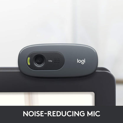 Logitech C270 HD 720p Webcam with Mic