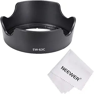 Neewer 90083739@@##1 EW-63C Lens Hood for Canon EF-S 18-55mm — main product image