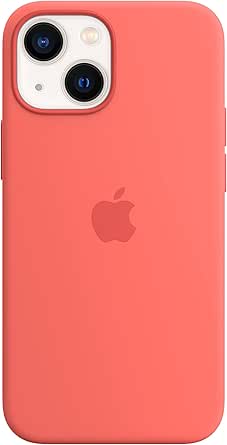 Apple iPhone 13 Mini Silicone Case MagSafe Pink — main product image