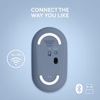 Logitech 910-006660 Pebble Wireless Mouse - Blueberry