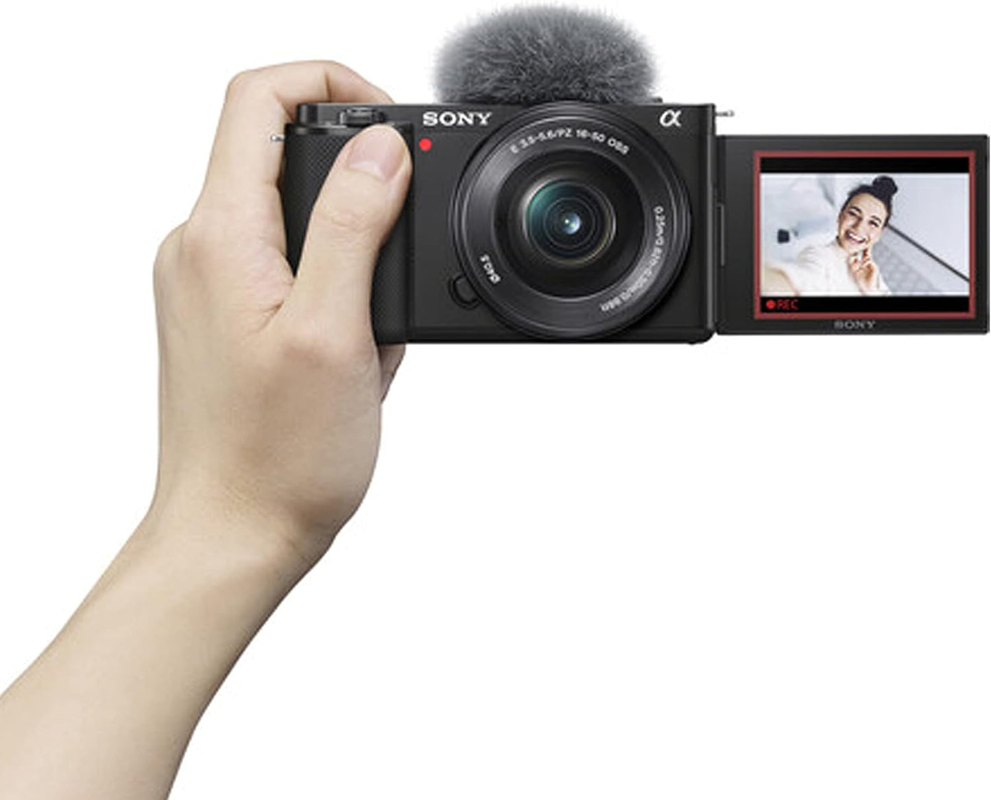 Sony ZV E10 Mirrorless Vlogging Camera with 16-50mm Lens Kit
